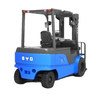 চীনে তৈরি, BYD এর চার পিভট ভারসাম্য ওজন 4.0-4.5-5.0 টন বিশুদ্ধ বৈদ্যুতিক forklift জন্যDual ড্রাইভ