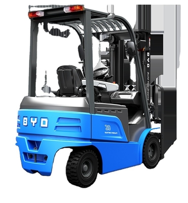 চীনে তৈরি, BYD এর চার পিভট ভারসাম্য ওজন 2.0-2.7 টন ডুয়াল ড্রাইভ জন্য বিশুদ্ধ বৈদ্যুতিক ফোরক্লিফ্ট