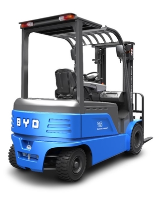 চীনে তৈরি, BYD এর চার পিভট ভারসাম্য ওজন 4.0-4.5-5.0 টন বিশুদ্ধ বৈদ্যুতিক forklift জন্যDual ড্রাইভ