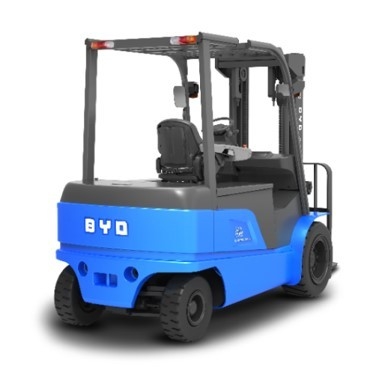 চীনে তৈরি, BYD এর চার পিভট ভারসাম্য ওজন 4.0-4.5-5.0 টন বিশুদ্ধ বৈদ্যুতিক forklift জন্যDual ড্রাইভ