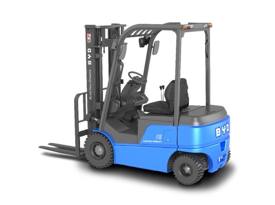 চীনে তৈরি, BYD এর চার পিভট ভারসাম্য ওজন 7.0-8.0 টন বিশুদ্ধ বৈদ্যুতিক forklift জন্যDual ড্রাইভ