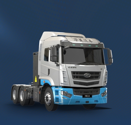 চীন রিমোট, কম্পোজিট সংস্করণ H7, CATL282Kwh ব্যাটারি বিনিময়, 6x4 স্বল্প দূরত্ব পরিবহন জন্য বিশুদ্ধ বৈদ্যুতিক ট্র্যাক্টর