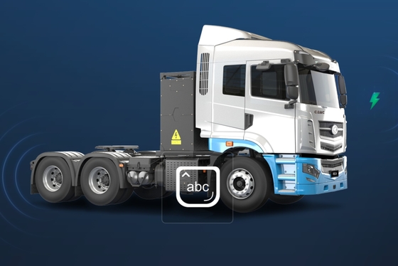 চীন রিমোট, কম্পোজিট সংস্করণ H7, CATL282Kwh ব্যাটারি বিনিময়, 6x4 স্বল্প দূরত্ব পরিবহন জন্য বিশুদ্ধ বৈদ্যুতিক ট্র্যাক্টর