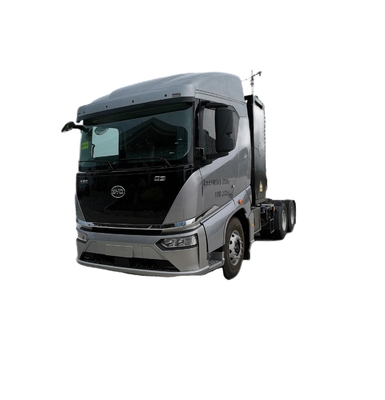 গরম বিক্রয় 282 কিলোওয়াট ঘন্টা বিদ্যুৎ, BYD 6x4 ডক নিবেদিত বিশুদ্ধ বৈদ্যুতিক ট্র্যাক্টর