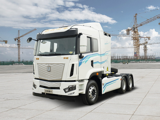 চীন রিমোট, স্ট্যান্ডার্ড সংস্করণ H7, CATL423Kwh চার্জিং, 6x4 স্বল্প দূরত্ব পরিবহন জন্য বিশুদ্ধ বৈদ্যুতিক ট্র্যাক্টর